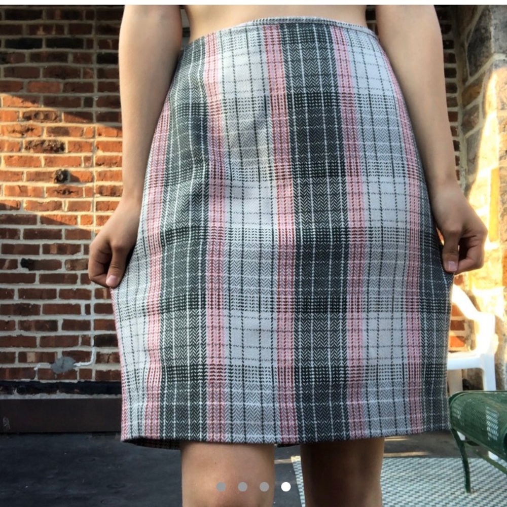Plaid skirt